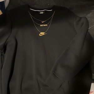 Nike Womens loose fit crew neck sweater